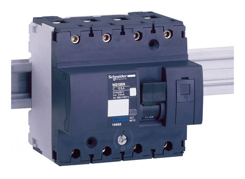 Автоматический выключатель Schneider Electric Acti9 4P 50А (C) 10кА