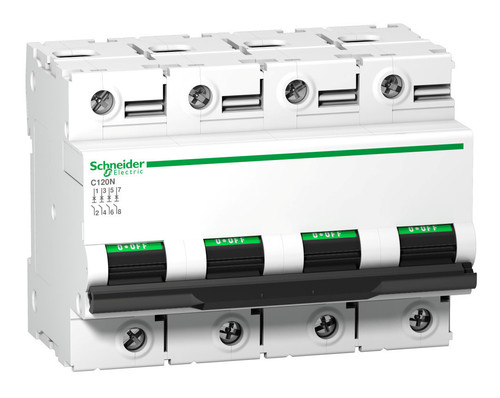 Автоматический выключатель Schneider Electric Acti9 4P 63А (B) 10кА
