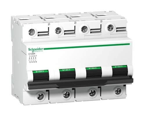 Автоматический выключатель Schneider Electric Acti9 4P 125А (B) 15кА