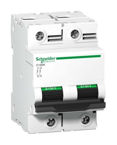 Автоматический выключатель Schneider Electric Acti9 2P 63А (C) 15кА