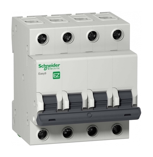 Автоматический выключатель Schneider Electric Easy9 4P 16А (B) 4.5кА