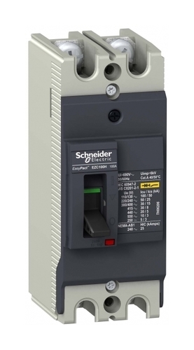 Силовой автомат Schneider Electric Easypact EZC 100, TM-D, 30кА, 2P, 60А