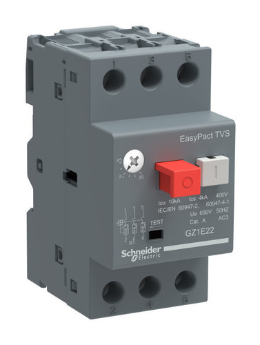 Силовой автомат для защиты двигателя Schneider Electric EasyPact TVS 25А 3P, термомагнитный расцепитель