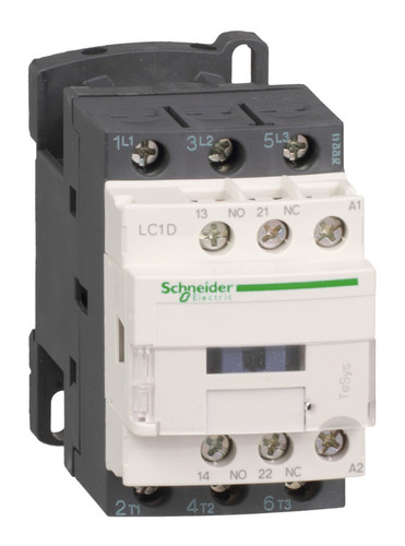 Контактор Schneider Electric TeSys LC1D 3P 9А 400/230В AC 4кВт