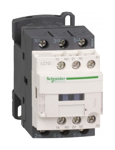 Контактор Schneider Electric TeSys LC1D 3P 9А 440/240В AC 4кВт