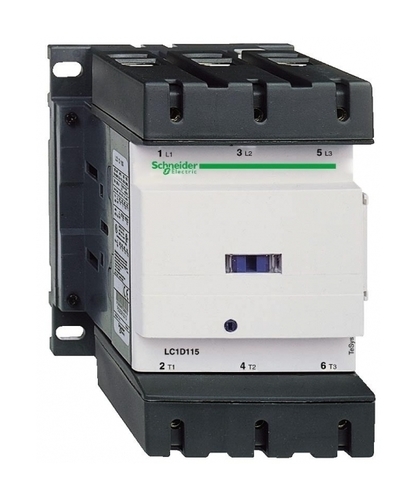 Контактор Schneider Electric TeSys LC1D 3P 150А 400/110В DC 75кВт