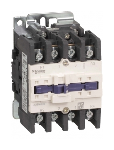 Контактор Schneider Electric TeSys LC1D 4P 60А 440/220В AC 30кВт