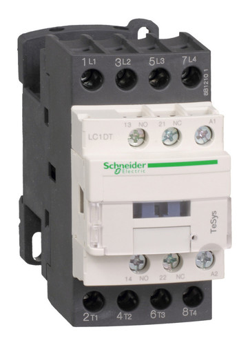 Контактор Schneider Electric TeSys LC1D 4P 40А 440/42В AC 22кВт