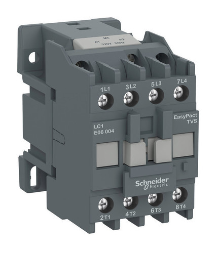 Контактор Schneider Electric EasyPact TVS 4P 20А 400/240В AC
