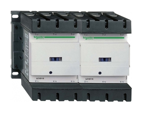 Реверсивный контактор Schneider Electric TeSys LC2D 3P 50А 400/400В AC 75кВт