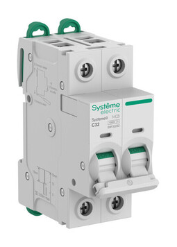 Автоматический выключатель Systeme9, 2полюса, 32А, C, 10 кА